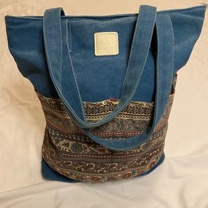 Canvas Shoulder Laptop Bag